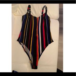 Bodysuit and matching skirt